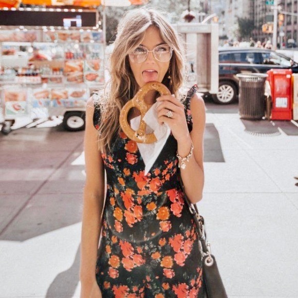 PLENTY TRACY REESE Laurete Floral Ruffle Cutout Wide Leg Jumpsuit in Black - Picture 2 of 14